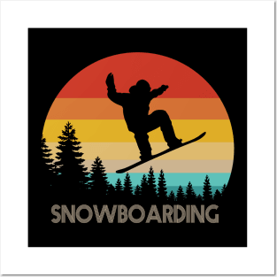 Snowboarding Posters and Art